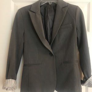 Express gray blazer